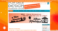 Desktop Screenshot of kreativ-shop.info