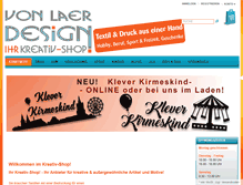 Tablet Screenshot of kreativ-shop.info